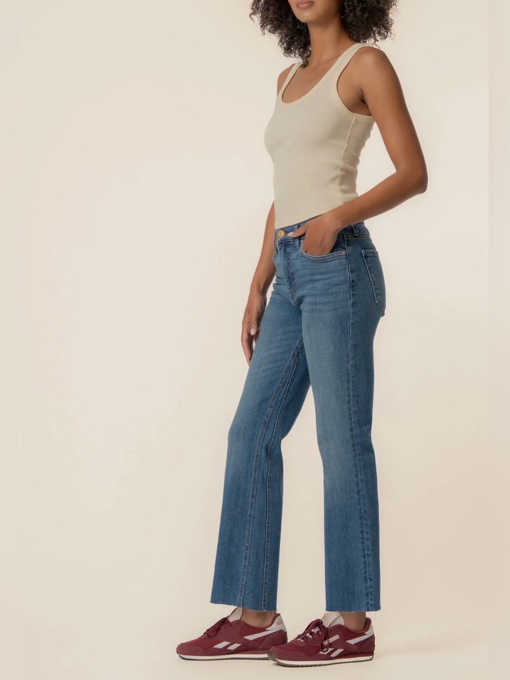 Kut from the Kloth Kelsey FAB AB Ankle Flare Jean